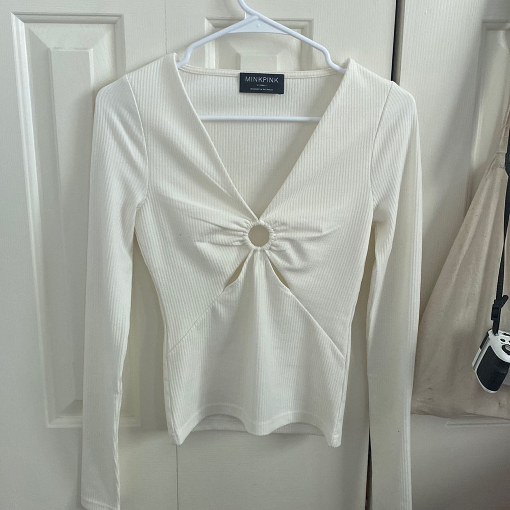 White Long Sleeve Top| Pacsun